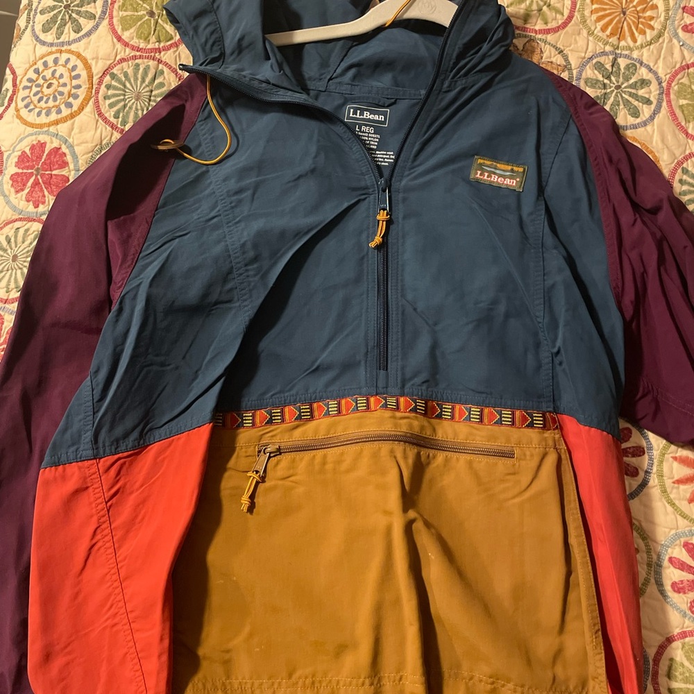 L.L. Bean MultiColor Size Large Hoodie
